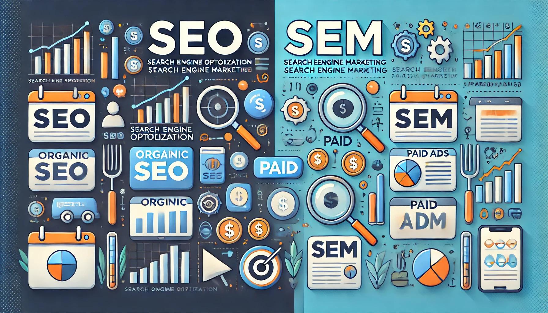 SEO e SEM: saiba o que são estas ferramentas e compreenda as suas diferenças