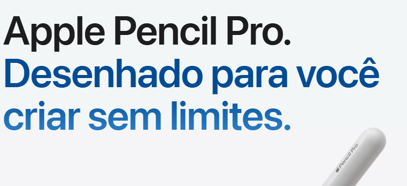 Print da propaganda da Appel Pencil