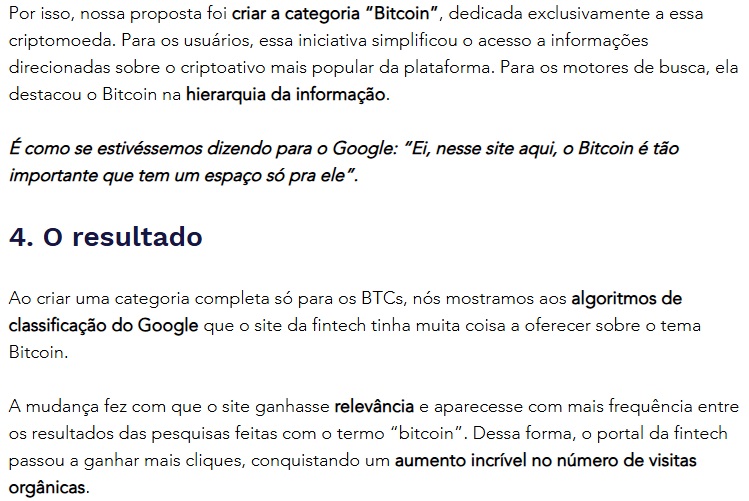 Print de uma terceira parte do texto apresentado na linkagem acima