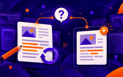 Como decidir entre atualizar e criar conteúdo novo